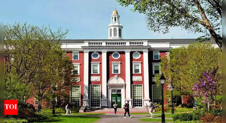 Explained: How Trump’s 15% cap on foreign students risks eroding Harvard’s academic edge – Times of India