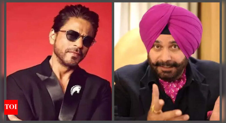 Shah Rukh Khan’s savage reply after Navjot Singh Sidhu warned him ‘‘Bollywood will eat you like a sausage’: ‘I don’t compete with…’ | – Times of India