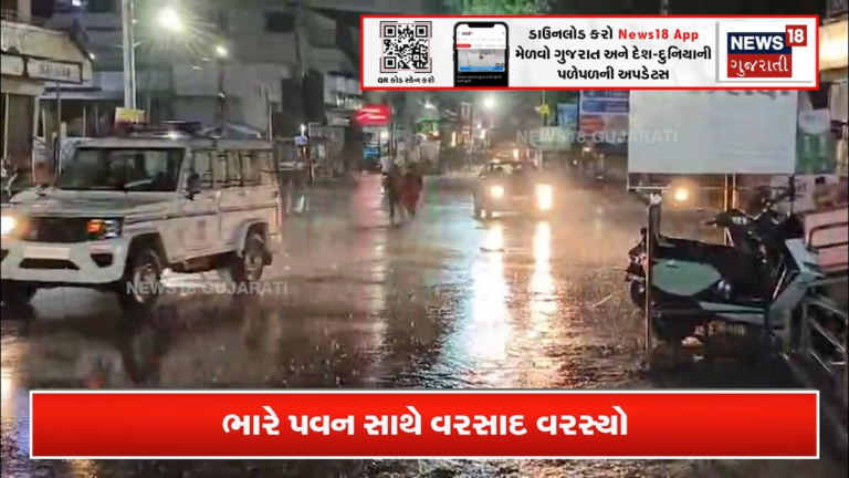 ભરઉનાળે રાજપીપળામાં વરસાદી માહોલ છવાયો