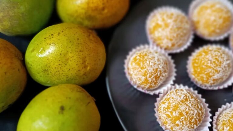 કેરીના લાડવાની સ્વાદિષ્ટ રેસીપી | Delicious mango Ladoo recipe