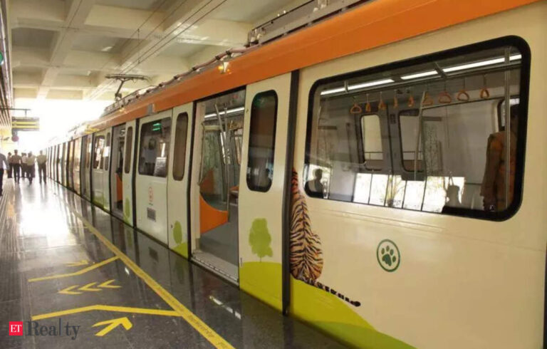 Maharashtra government approves conversion of 2.1 lakh sq metres of leasehold land into ownership for Maha Metro – ET RealEstate