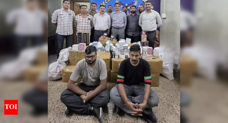 Tattoo artist arrested with e-cigarettes worth Rs 1.07cr | Surat News – Times of India