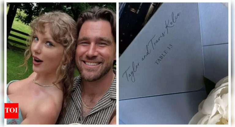Taylor Swift married Travis Kelce in secret wedding? NEW pic sparks rumours – Details Inside | – Times of India