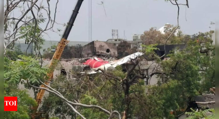 Ahmedabad plane crash: Damaged BJ Medical College hostels vacated for probe; students shifted to alternative accommodation | Ahmedabad News – Times of India