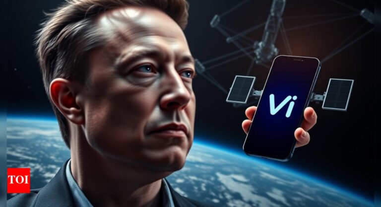 Elon Musk’s Starlink faces new rival as Vi joins AST SpaceMobile, smartphone satcom service announced, launch date to be decided later – Times of India