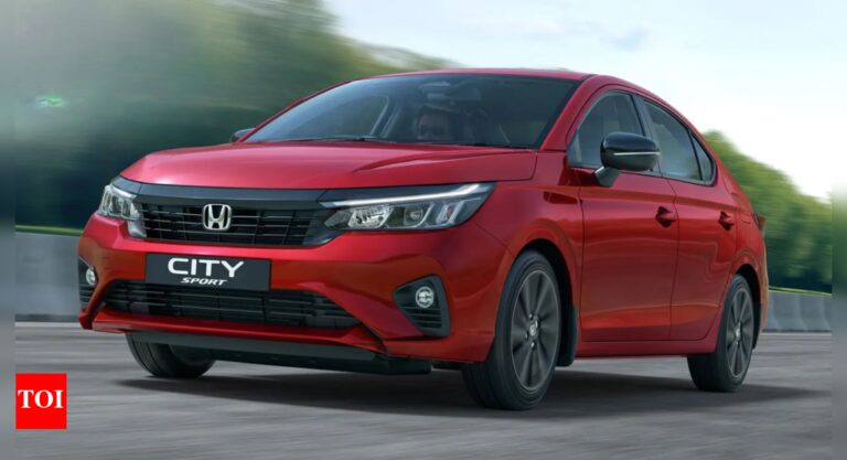 Honda City Sport Edition launched in India at Rs 14.89 lakh: Changes over standard model