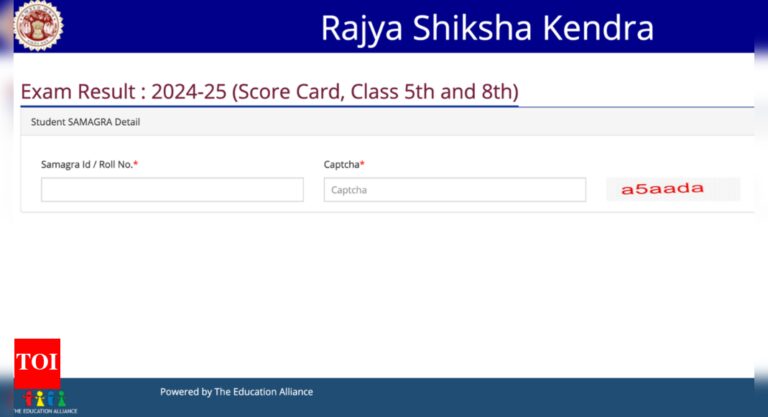 MP Board Class 5, 8 re-exam results 2025 announced at rskmp.in: Check direct link and key details here