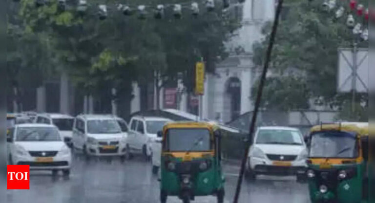 Delhi weather update: High humidity and patchy rain expected today | Delhi News – Times of India