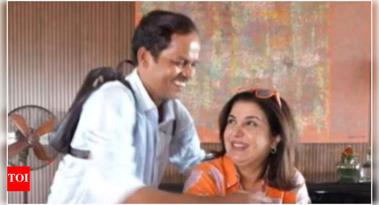 Farah Khan surprises cook Dilip with renovated kitchen and new AC, shares heartfelt moments – see pics | Hindi Movie News
