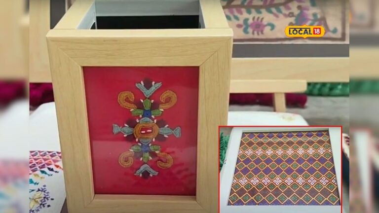 દીપ્તિ રાઠોડને રાજ્યકક્ષાનો પુરસ્કાર -suf bharat in Kutch Famous embroidery know art