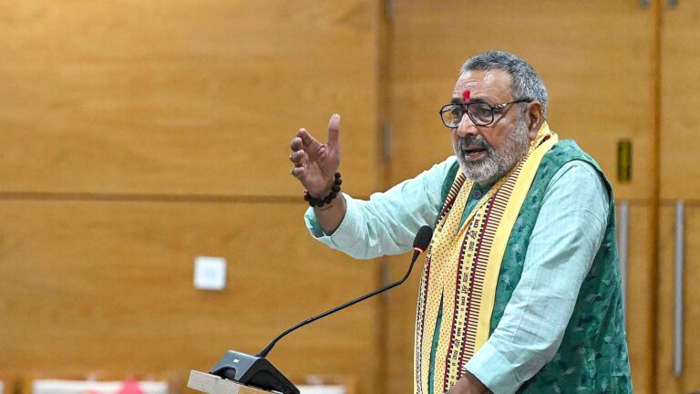 Giriraj Singh calls LoP Rahul Gandhi ‘useless person’ amid Bihar visit, says ‘his tongue is like Pakistan’ | Mint