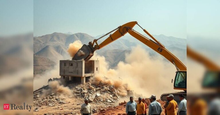 Five months after offence report, government fails to stop constructions in Aravalis – ET RealEstate