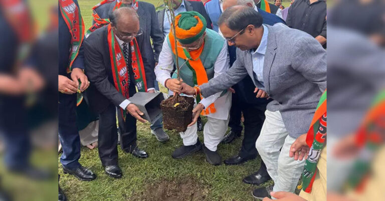 Union Minister Arjun Ram Meghwal plants tree under ‘Ek Ped Maa ke Naam’ initiative in London – ET LegalWorld